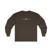 Men's Ultra Cotton Long Sleeve Tee, Classic Logo
