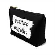 Accessory Pouch, Brushes Logo, black-Bags-Practice Empathy