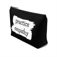 Accessory Pouch, Brushes Logo, black-Bags-Practice Empathy
