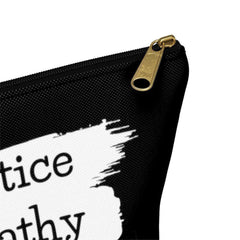Accessory Pouch, Brushes Logo, black-Bags-Practice Empathy