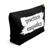 Accessory Pouch, Brushes Logo, black-Bags-Practice Empathy