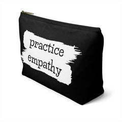 Accessory Pouch, Brushes Logo, black-Bags-Practice Empathy