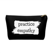 Accessory Pouch, Brushes Logo, black-Bags-Practice Empathy
