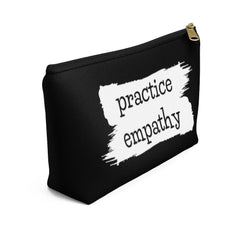 Accessory Pouch, Brushes Logo, black-Bags-Practice Empathy