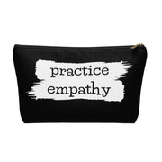 Accessory Pouch, Brushes Logo, black-Bags-Practice Empathy