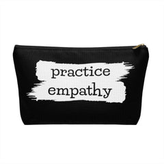 Accessory Pouch, Brushes Logo, black-Bags-Practice Empathy
