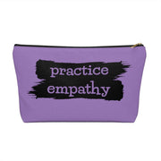 Accessory Pouch, Brushes Logo, light purple-Bags-Practice Empathy