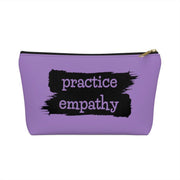 Accessory Pouch, Brushes Logo, light purple-Bags-Practice Empathy