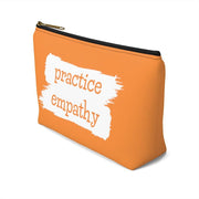 Accessory Pouch, Brushes Logo, orange-Bags-Practice Empathy
