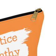 Accessory Pouch, Brushes Logo, orange-Bags-Practice Empathy