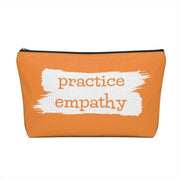 Accessory Pouch, Brushes Logo, orange-Bags-Practice Empathy