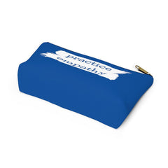 Accessory Pouch, Brushes Logo, royal blue-Bags-Practice Empathy