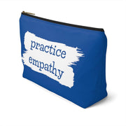 Accessory Pouch, Brushes Logo, royal blue-Bags-Practice Empathy