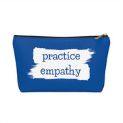 Accessory Pouch, Brushes Logo, royal blue-Bags-Practice Empathy
