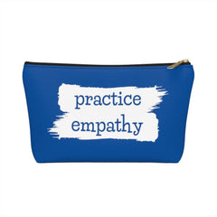 Accessory Pouch, Brushes Logo, royal blue-Bags-Practice Empathy