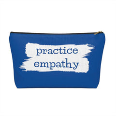Accessory Pouch, Brushes Logo, royal blue-Bags-Practice Empathy