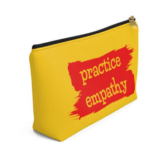 Accessory Pouch, Brushes Logo, yellow-Bags-Practice Empathy