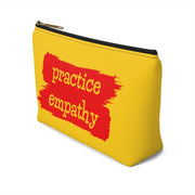 Accessory Pouch, Brushes Logo, yellow-Bags-Practice Empathy