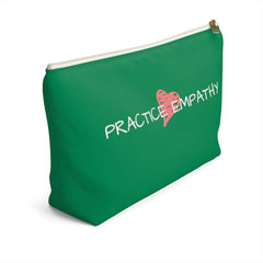 Accessory Pouch, Classic Logo, forest green-Bags-Practice Empathy