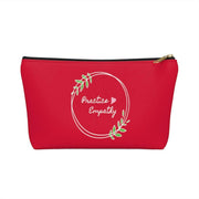 Accessory Pouch, Olive Branch Logo, fire engine red-Bags-Practice Empathy
