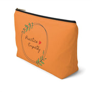 Accessory Pouch, Olive Branch Logo, orange-Bags-Practice Empathy