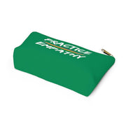Accessory Pouch, Rainbow Logo, forest green-Bags-Practice Empathy