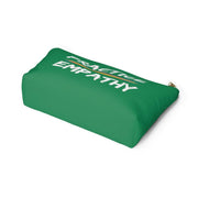 Accessory Pouch, Rainbow Logo, forest green-Bags-Practice Empathy