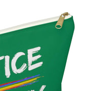 Accessory Pouch, Rainbow Logo, forest green-Bags-Practice Empathy