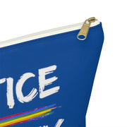 Accessory Pouch, Rainbow Logo, royal blue-Bags-Practice Empathy