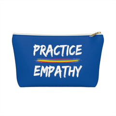 Accessory Pouch, Rainbow Logo, royal blue-Bags-Practice Empathy