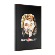 Akin, Premium Framed Canvas, black-Canvas-Practice Empathy