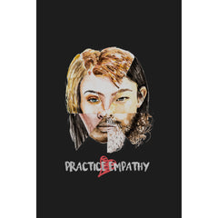 Akin, Premium Framed Canvas, black-Canvas-Practice Empathy