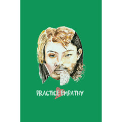 Akin, Premium Framed Canvas, forest green-Canvas-Practice Empathy