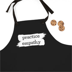 Apron, Brushes Logo, black-Accessories-Practice Empathy