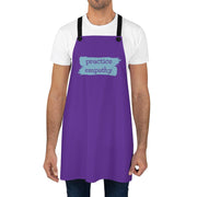 Apron, Brushes Logo, dark purple-Accessories-Practice Empathy