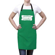 Apron, Brushes Logo, forest green-Accessories-Practice Empathy