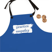 Apron, Brushes Logo, royal blue-Accessories-Practice Empathy