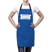 Apron, Brushes Logo, royal blue-Accessories-Practice Empathy