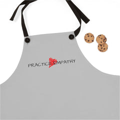Apron, Classic Logo, light gray-Accessories-Practice Empathy