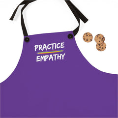 Apron, Rainbow Logo, dark purple-Accessories-Practice Empathy
