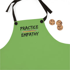 Apron, Rainbow Logo, green apple-Accessories-Practice Empathy