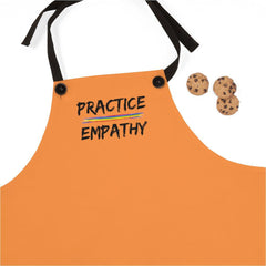 Apron, Rainbow Logo, light orange-Accessories-Practice Empathy