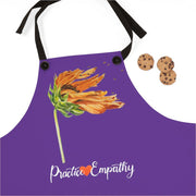 Apron, Word to the Wind, dark purple-Accessories-Practice Empathy