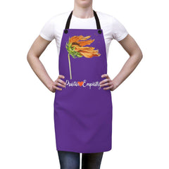 Apron, Word to the Wind, dark purple-Accessories-Practice Empathy