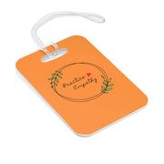 Bag Tag, Olive Branch Logo, orange-Accessories-Practice Empathy