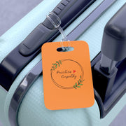 Bag Tag, Olive Branch Logo, orange-Accessories-Practice Empathy
