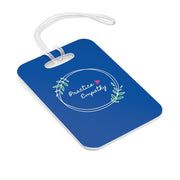 Bag Tag, Olive Branch Logo, royal blue-Accessories-Practice Empathy
