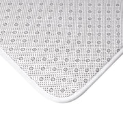 Bath Mat, Brushes Logo-Home Decor-Practice Empathy