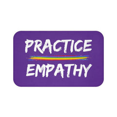 Bath Mat, Rainbow Logo-Home Decor-Practice Empathy