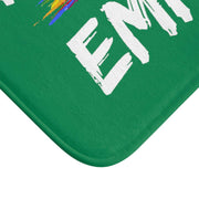 Bath Mat, Rainbow Logo, forest green-Home Decor-Practice Empathy